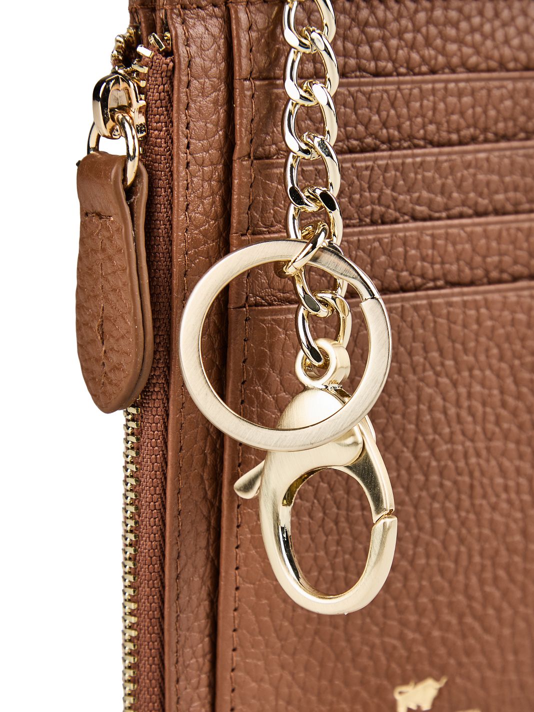 Braun Büffel Asti Portafoglio chiave Vera Pelle 8 cm