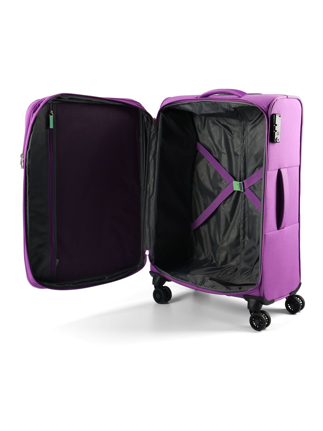 American Tourister Air Wave 4-hjulig Resväskeset 3-delad med expansionsveck American Tourister Air Wave 4-hjulig Resväskeset 3-delad med expansionsveck