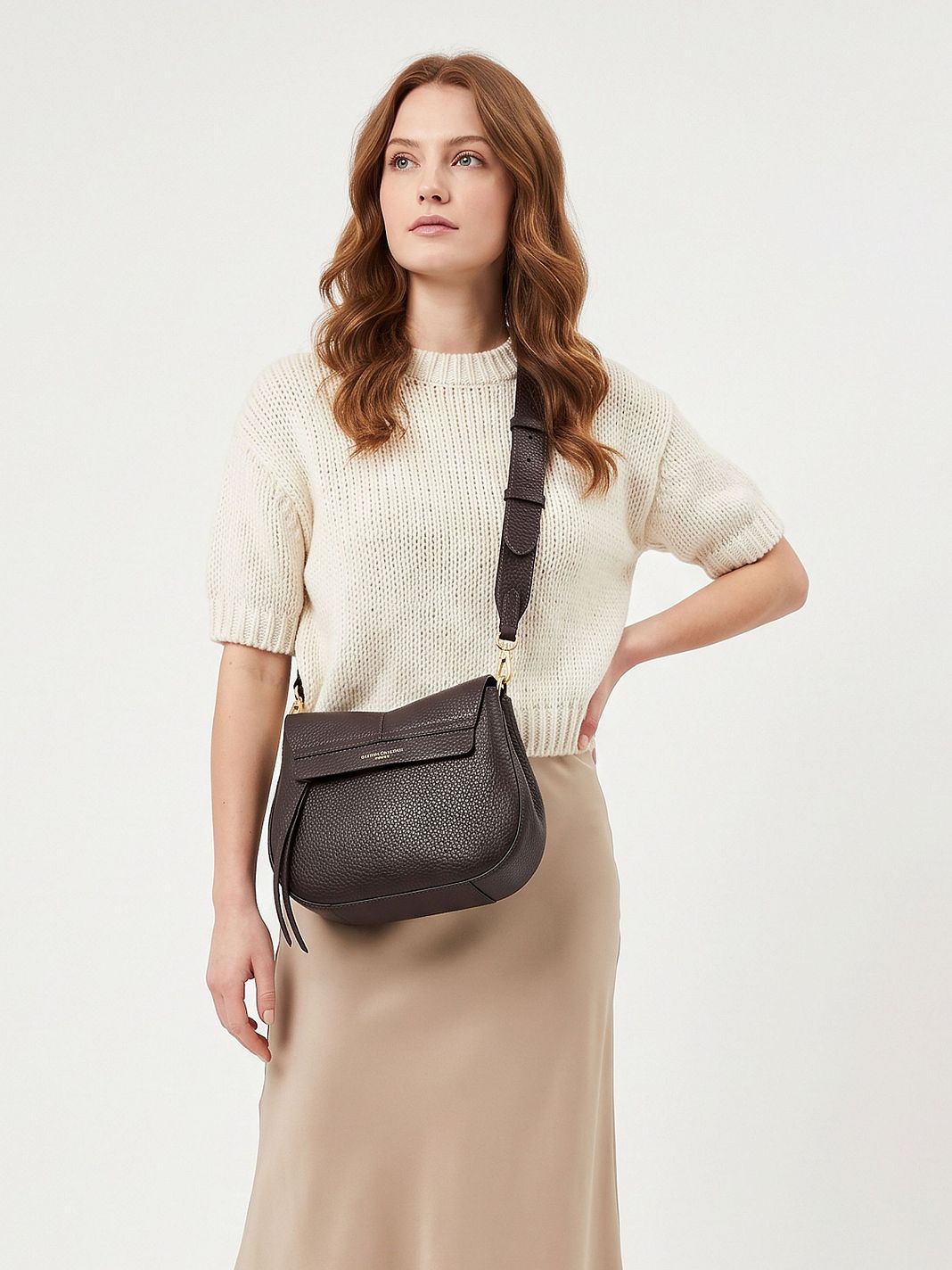 Gianni Chiarini Helena Round Borsa a spalla Vera Pelle 26 cm Gianni Chiarini Helena Round Borsa a spalla Vera Pelle 26 cm