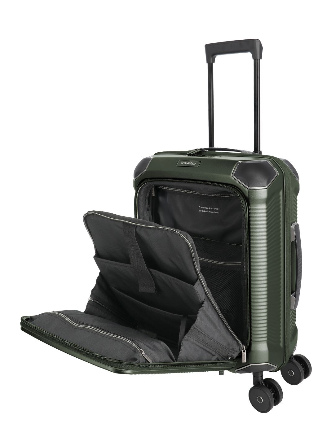 Travelite Millennium 4 ruote Trolley cabina 55 cm Vano porta PC Travelite Millennium 4 ruote Trolley cabina 55 cm Vano porta PC