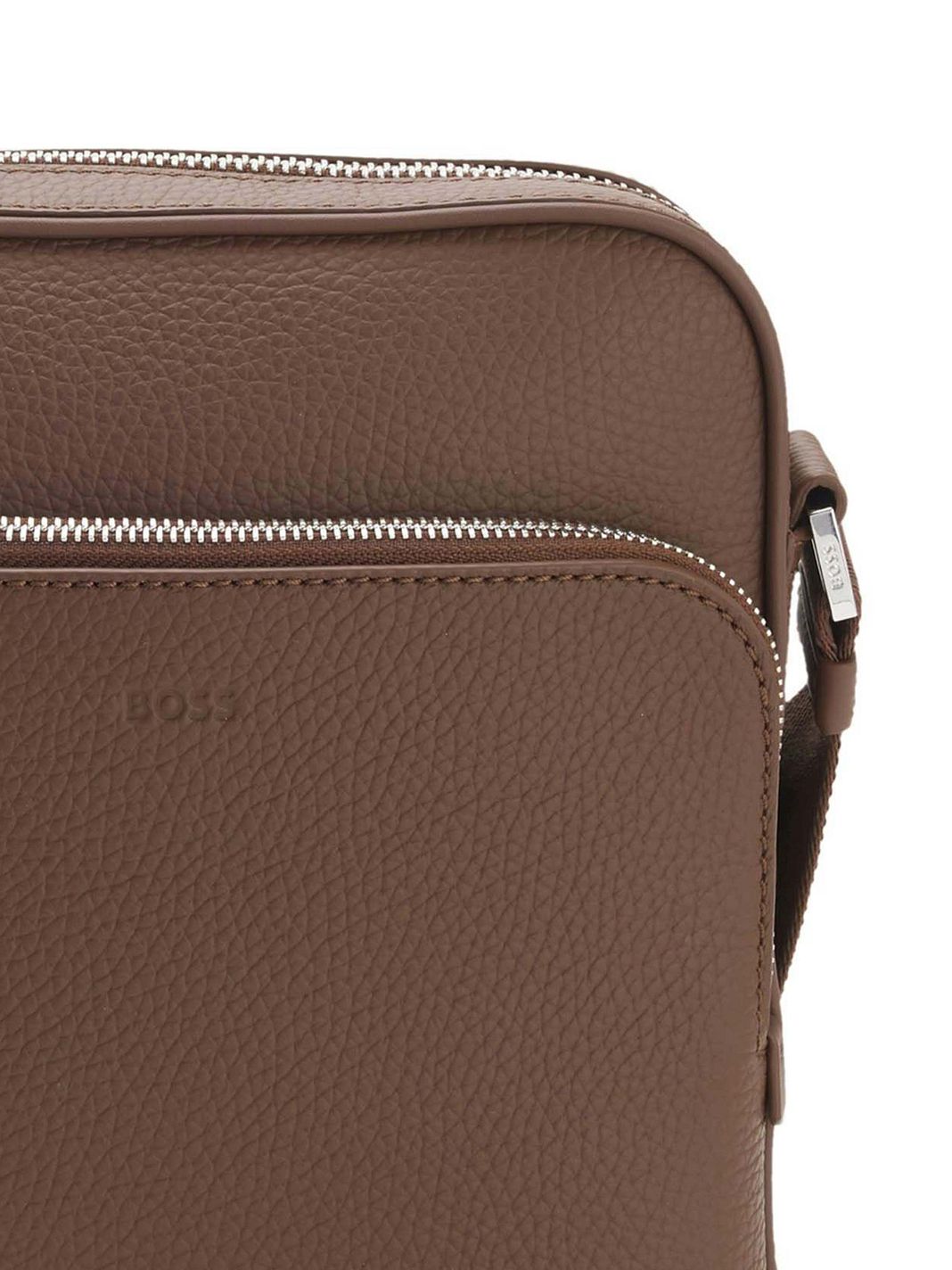 Boss New Crosstown Bolso bandolera Piel natural 24 cm