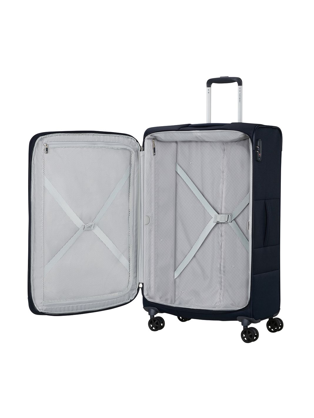 Samsonite Base Boost 4-pyöräinen vetolaukku 78 cm Laajennettava Samsonite Base Boost 4-pyöräinen vetolaukku 78 cm Laajennettava