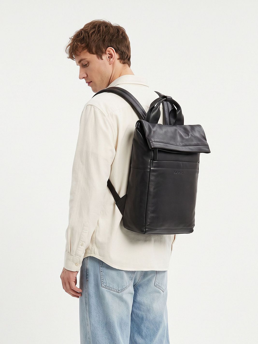 Bogner Calgary Dagsryggsäck Läder 46 cm Laptopfack Bogner Calgary Dagsryggsäck Läder 46 cm Laptopfack