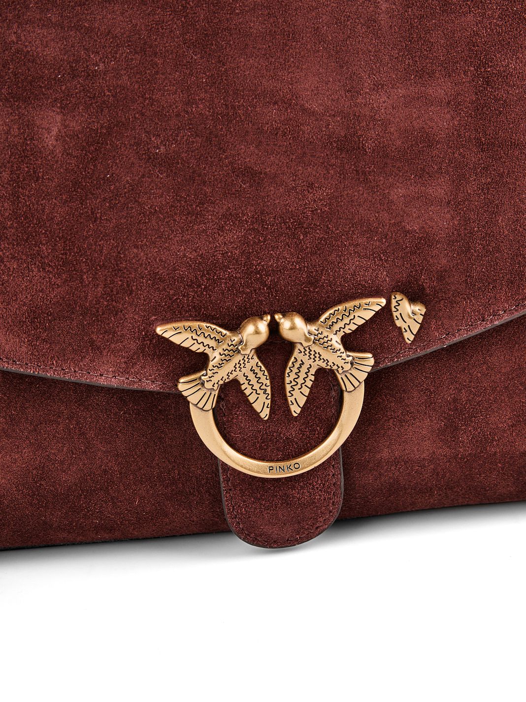 PINKO Love Satchel Big Borsa a tracolla Vera Pelle 35 cm PINKO Love Satchel Big Borsa a tracolla Vera Pelle 35 cm