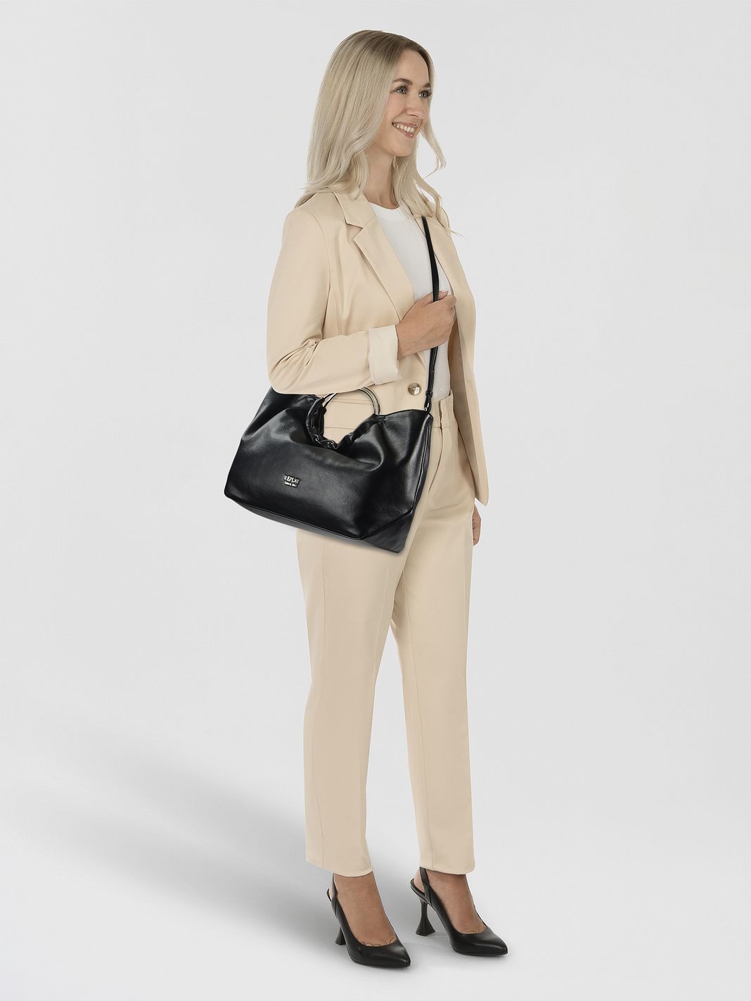 Replay Borsa tote 45 cm Replay Borsa tote 45 cm