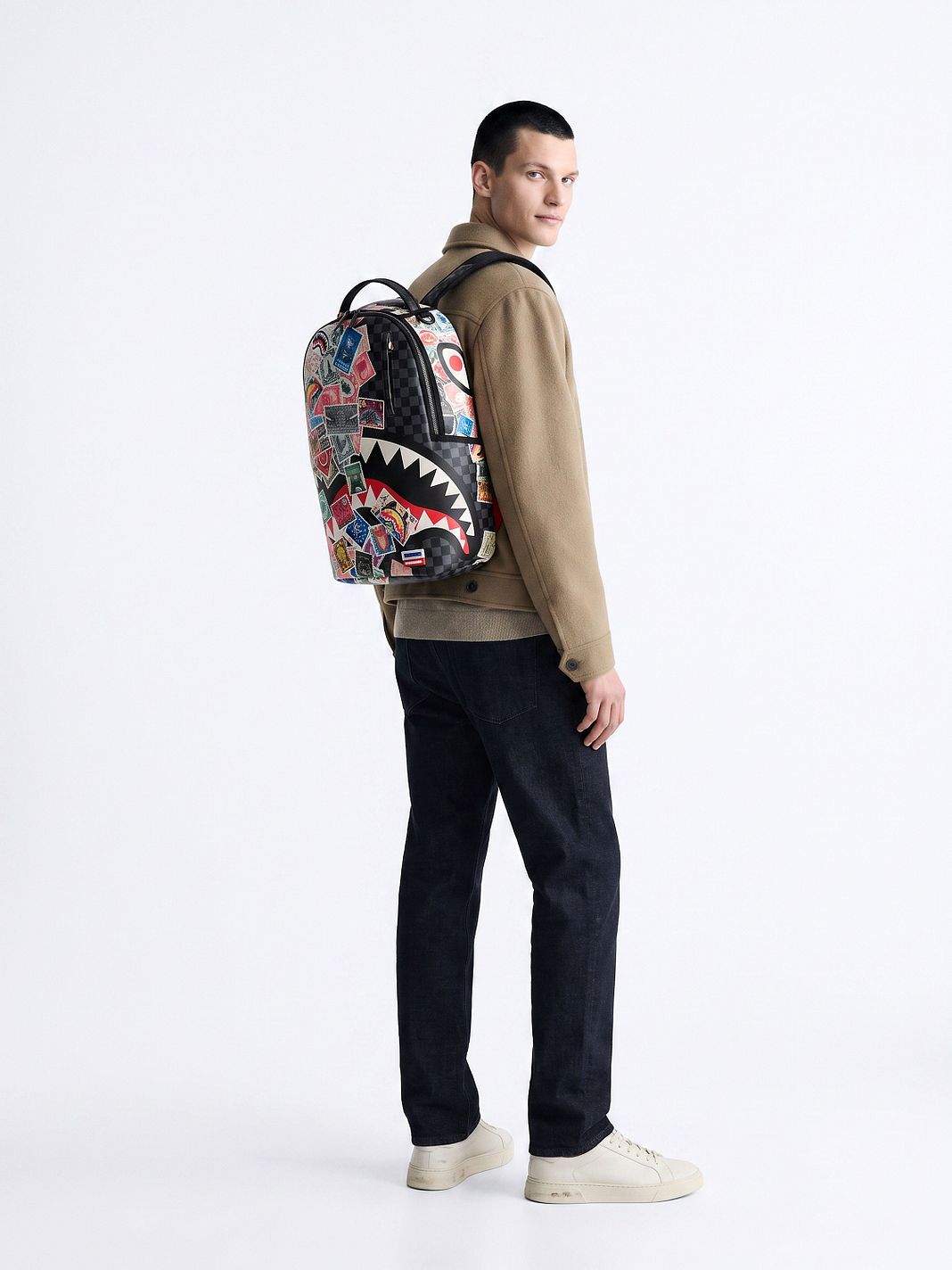 Sprayground Usps Half Daypack 45 cm Vano porta PC Sprayground Usps Half Daypack 45 cm Vano porta PC