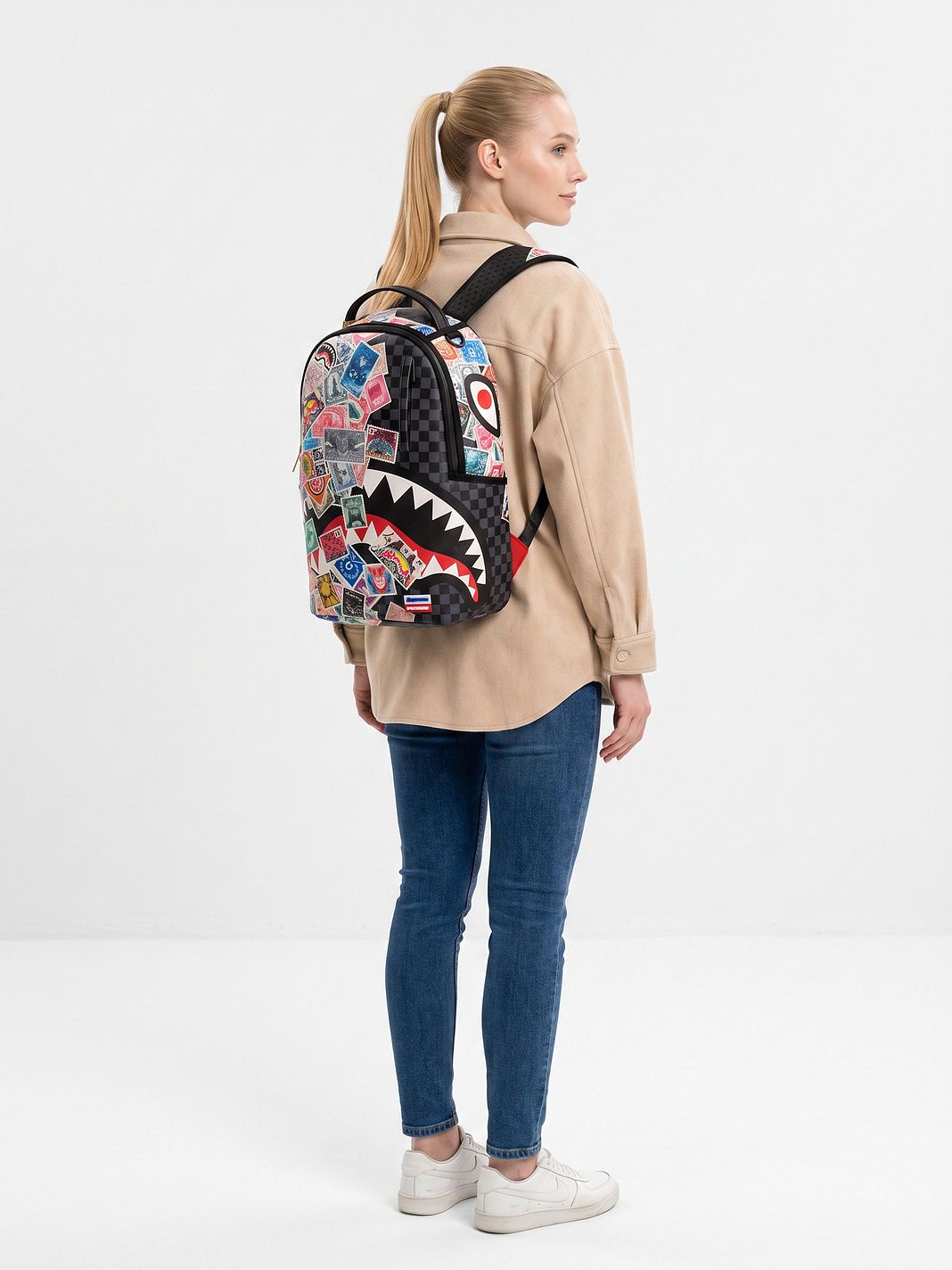 Sprayground Usps Half Daypack 45 cm Vano porta PC Sprayground Usps Half Daypack 45 cm Vano porta PC