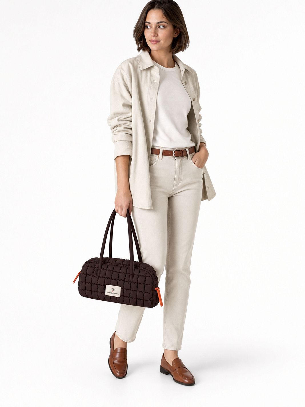 LES VISIONNAIRES Unio Zicke Bolso para hombre 35 cm LES VISIONNAIRES Unio Zicke Bolso para hombre 35 cm