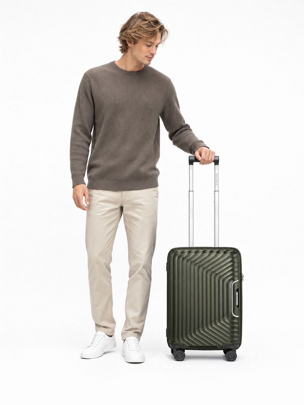 Redolz Essentials 01 4-pyöräinen Käsimatkatavara 53 cm Laajennettava