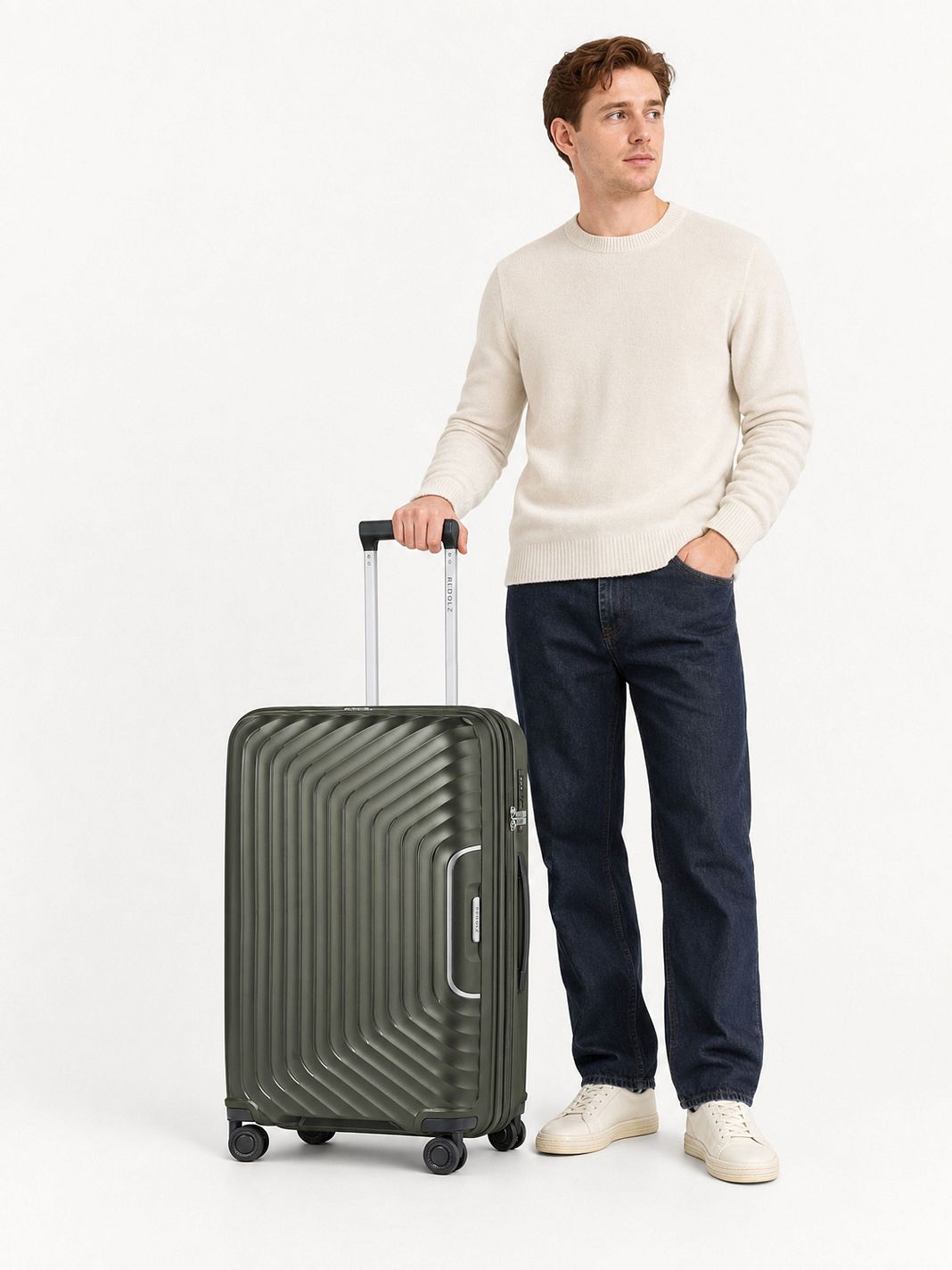 Redolz Essentials 01 4-pyöräinen vetolaukku M 66 cm Laajennettava