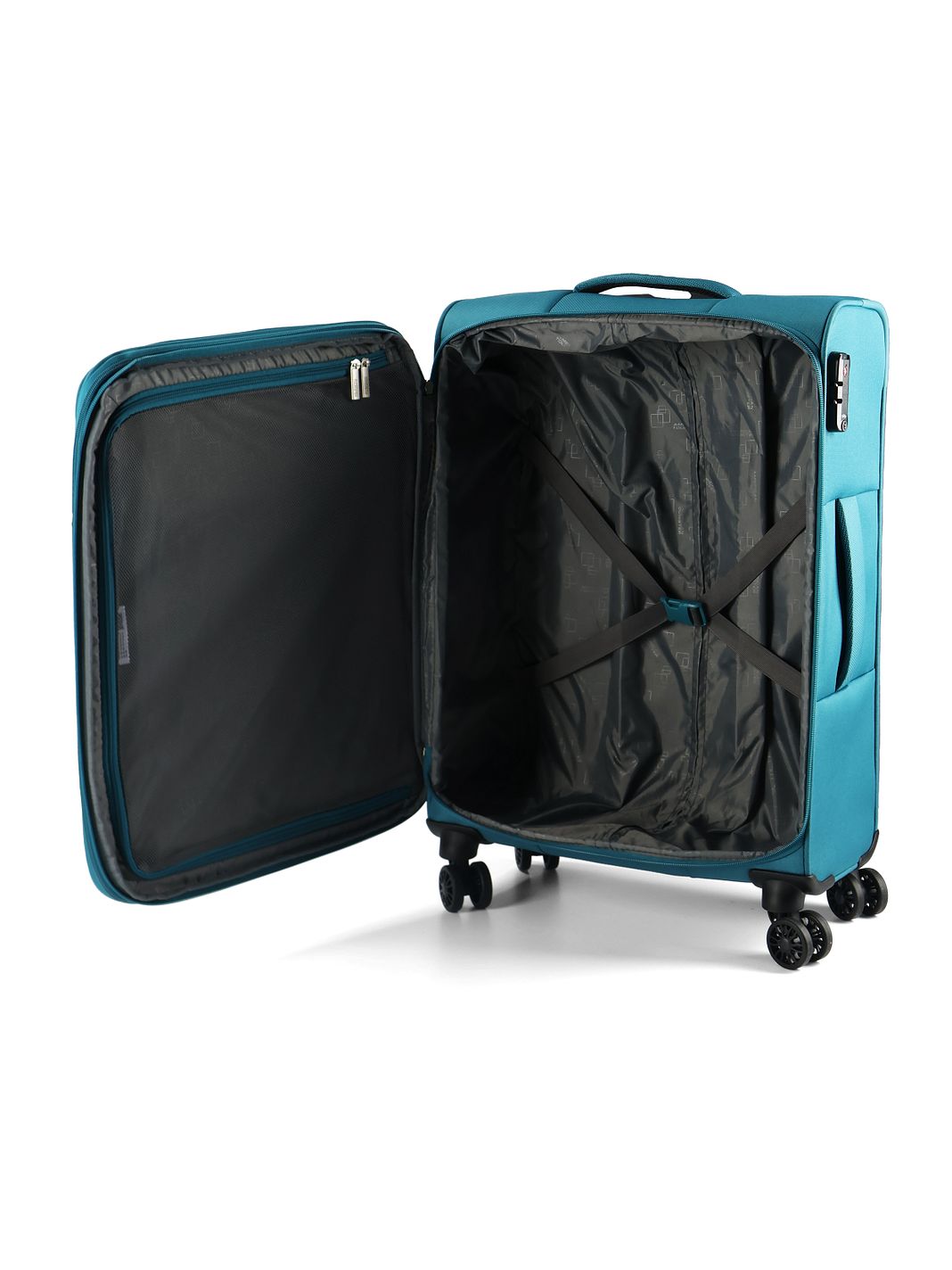 American Tourister Nitestream 4-hjulig Resväskeset 3-delad med expansionsveck American Tourister Nitestream 4-hjulig Resväskeset 3-delad med expansionsveck