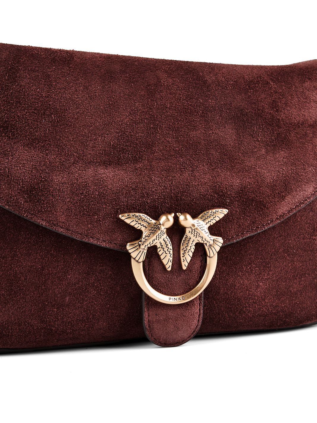 PINKO Love Satchel Classic Borsa a tracolla Vera Pelle 27 cm PINKO Love Satchel Classic Borsa a tracolla Vera Pelle 27 cm
