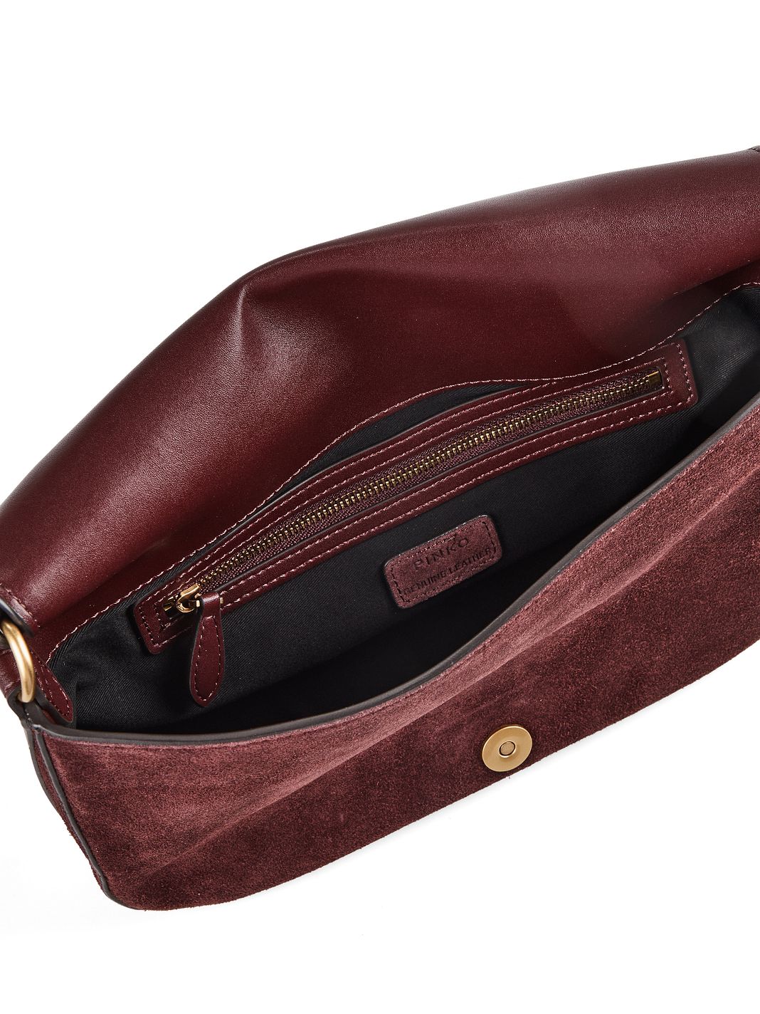 PINKO Love Satchel Classic Borsa a tracolla Vera Pelle 27 cm PINKO Love Satchel Classic Borsa a tracolla Vera Pelle 27 cm