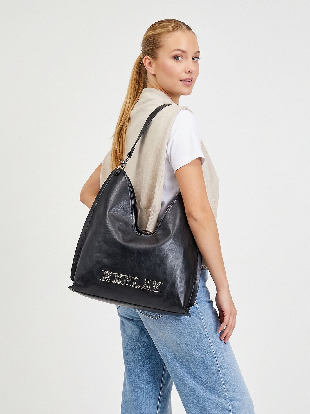Replay Axelväska 47 cm