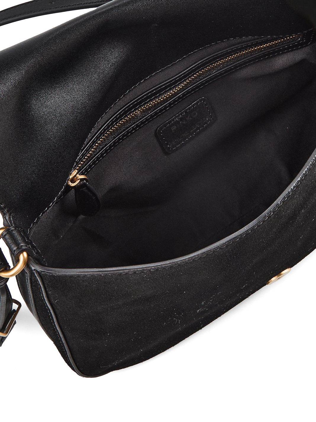 PINKO Love Satchel Classic Borsa a tracolla Vera Pelle 27 cm PINKO Love Satchel Classic Borsa a tracolla Vera Pelle 27 cm