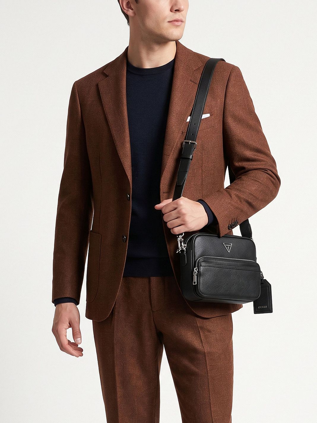 Guess Milano Bolso para hombre 23 cm Guess Milano Bolso para hombre 23 cm