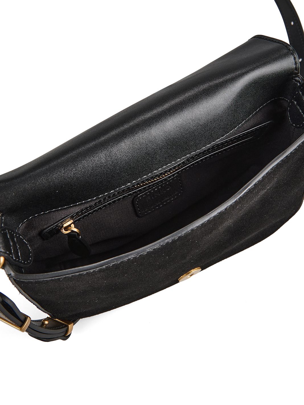 PINKO Love Satchel Mini Borsa a tracolla Vera Pelle 20 cm PINKO Love Satchel Mini Borsa a tracolla Vera Pelle 20 cm
