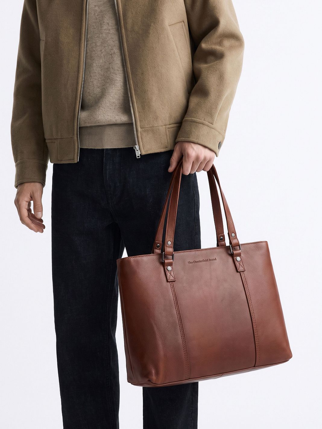 The Chesterfield Brand Alverino Bolso para hombre Piel natural 38 cm Compartimento para el portátil The Chesterfield Brand Alverino Bolso para hombre Piel natural 38 cm Compartimento para el portátil