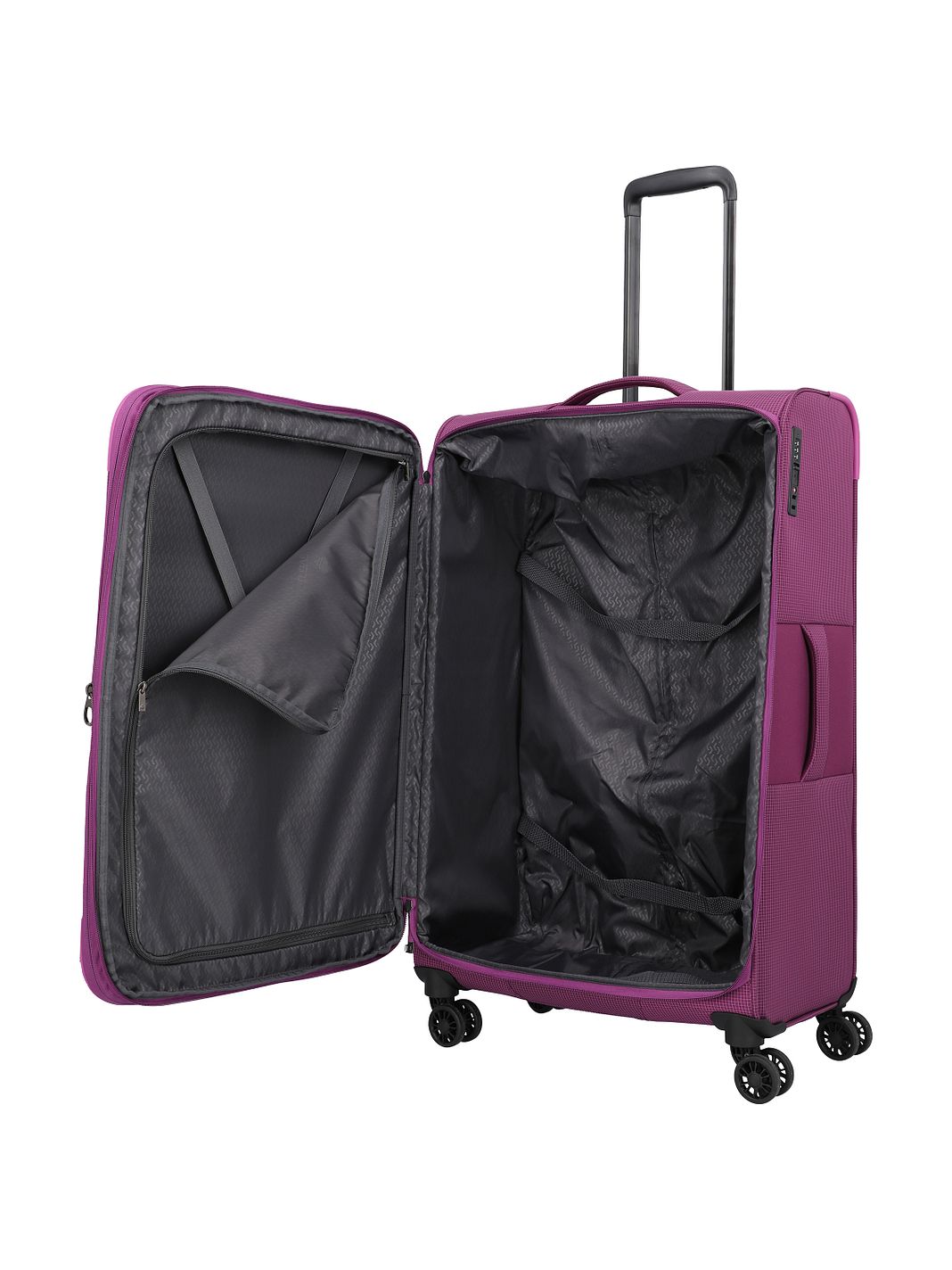 Travelite Corsiica 4-pyöräinen vetolaukku L 77 cm Laajennettava Travelite Corsiica 4-pyöräinen vetolaukku L 77 cm Laajennettava
