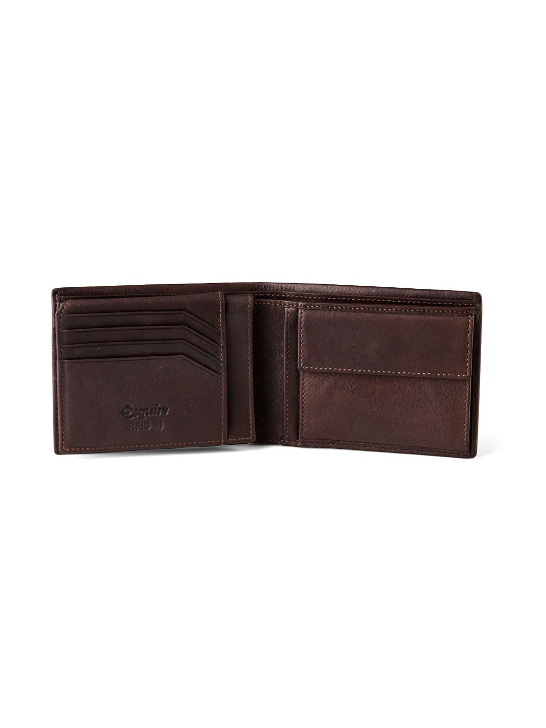 Esquire Chicago Portafoglio Protezione RFID Vera Pelle 12.5 cm