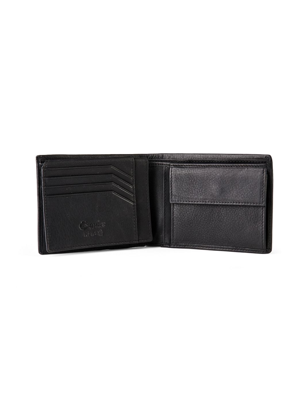 Esquire Chicago Portafoglio Protezione RFID Vera Pelle 12.5 cm