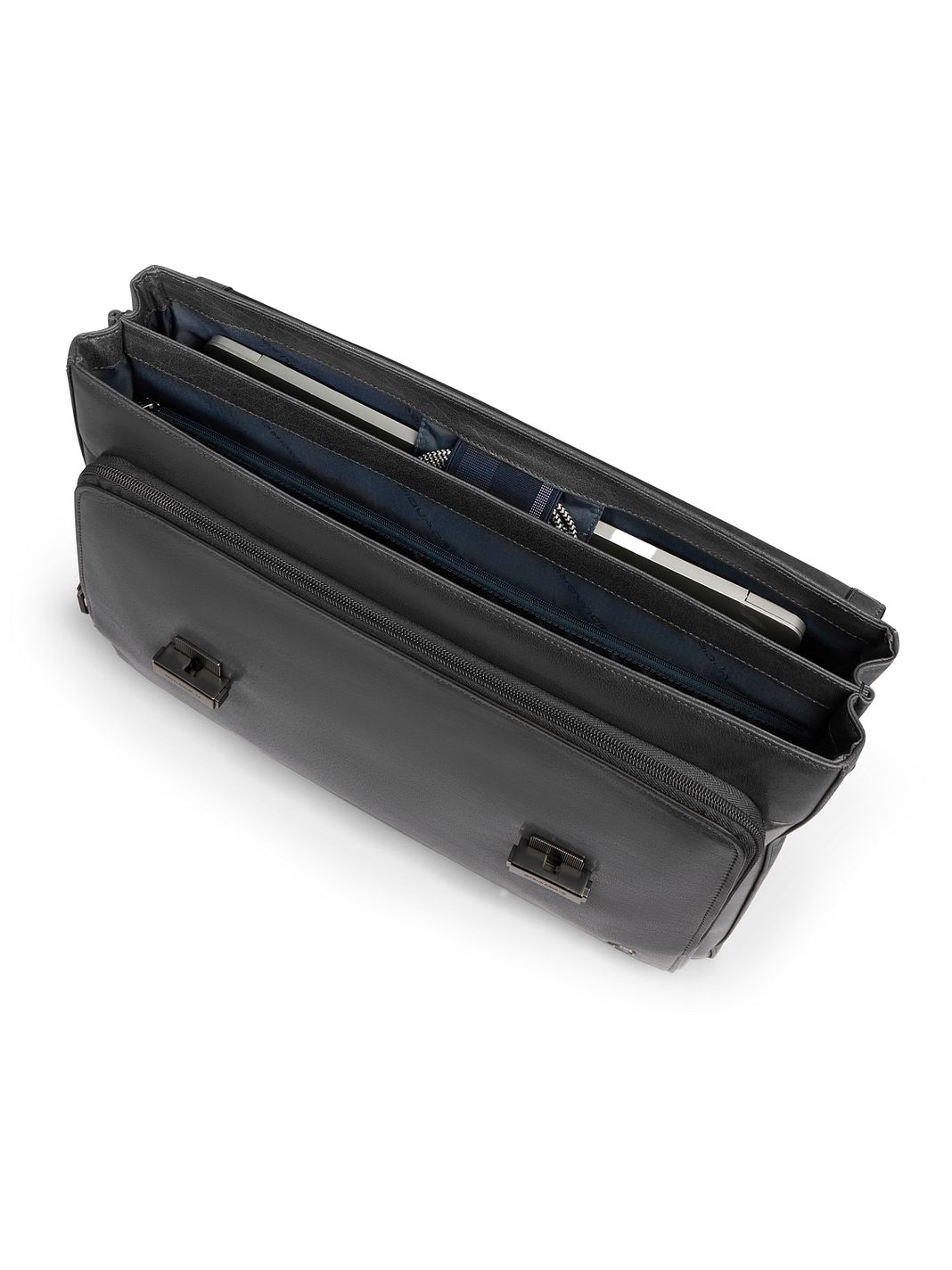 Piquadro Solm Cartella Vera Pelle 42 cm Vano porta PC Piquadro Solm Cartella Vera Pelle 42 cm Vano porta PC
