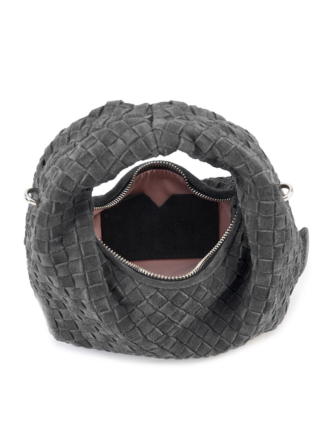 LES VISIONNAIRES Greta Micro weave Borsetta Vera Pelle 20 cm LES VISIONNAIRES Greta Micro weave Borsetta Vera Pelle 20 cm