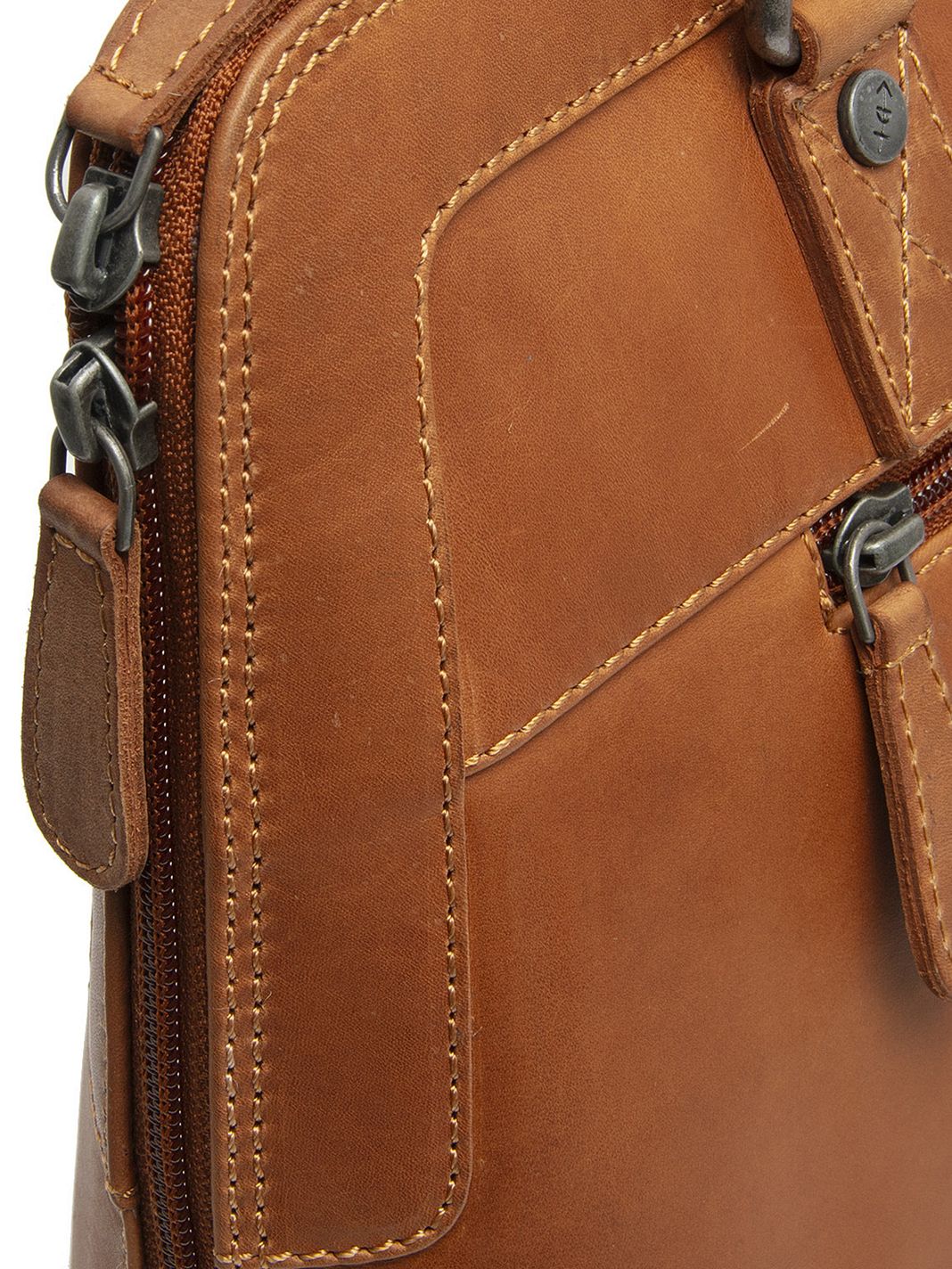 The Chesterfield Brand Elvar Borsa tote Vera Pelle 38 cm Vano porta PC