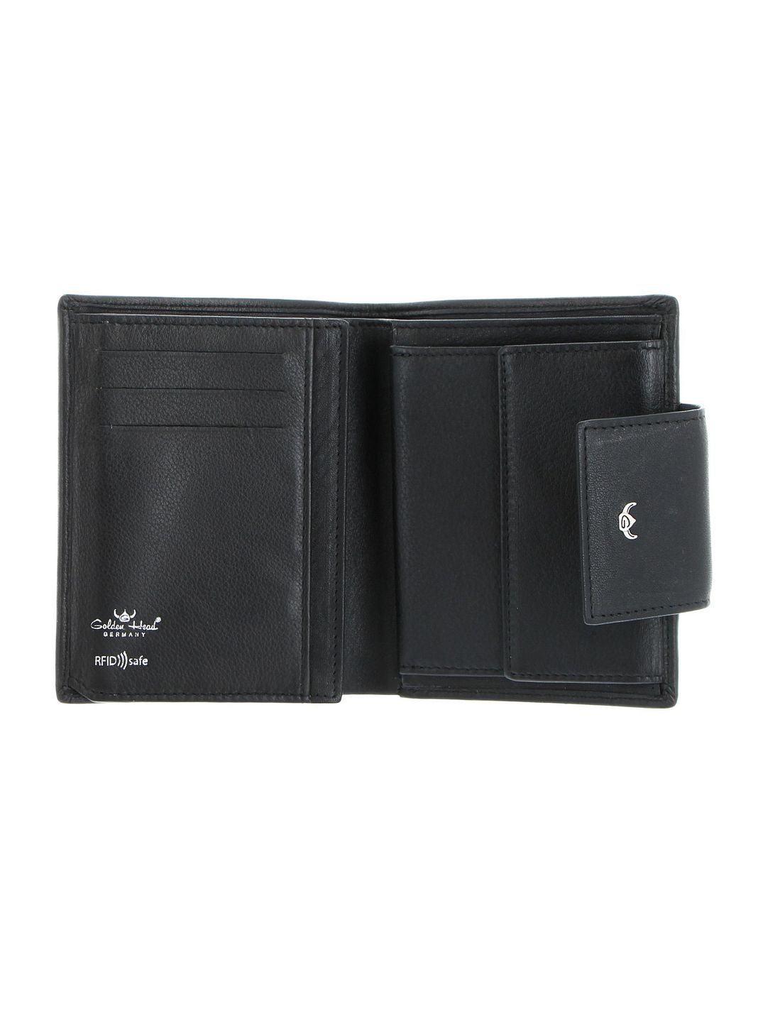 Golden Head Dublin Cartera Bloqueo RFID Piel natural 10 cm Golden Head Dublin Cartera Bloqueo RFID Piel natural 10 cm