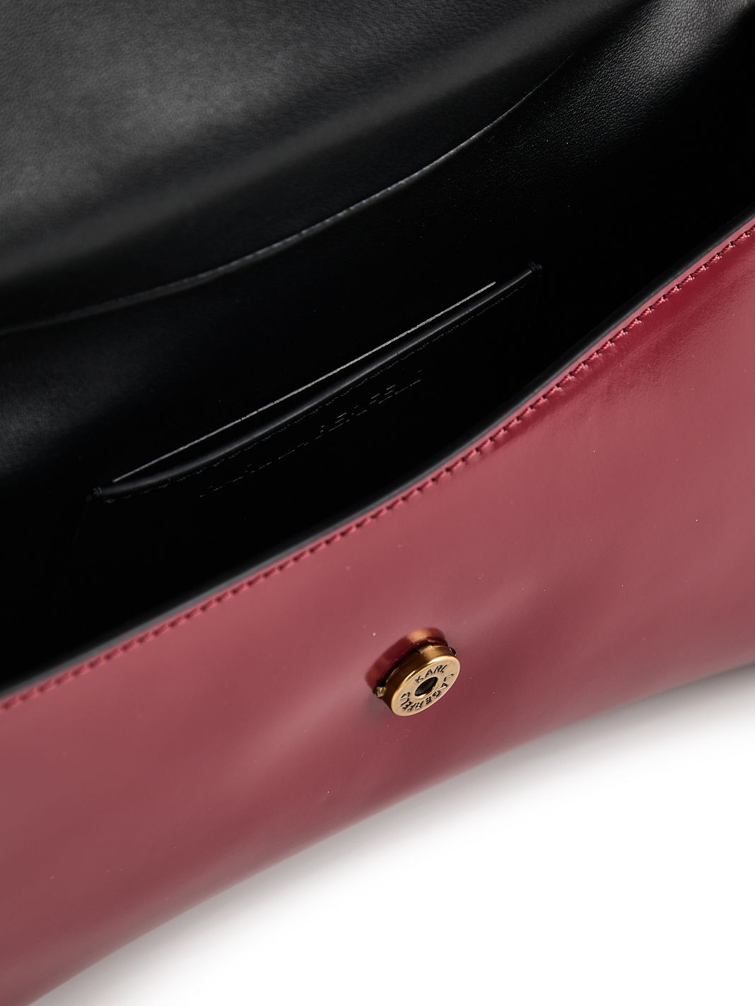 Karl Lagerfeld Autograph Borsetta Vera Pelle 25 cm Karl Lagerfeld Autograph Borsetta Vera Pelle 25 cm