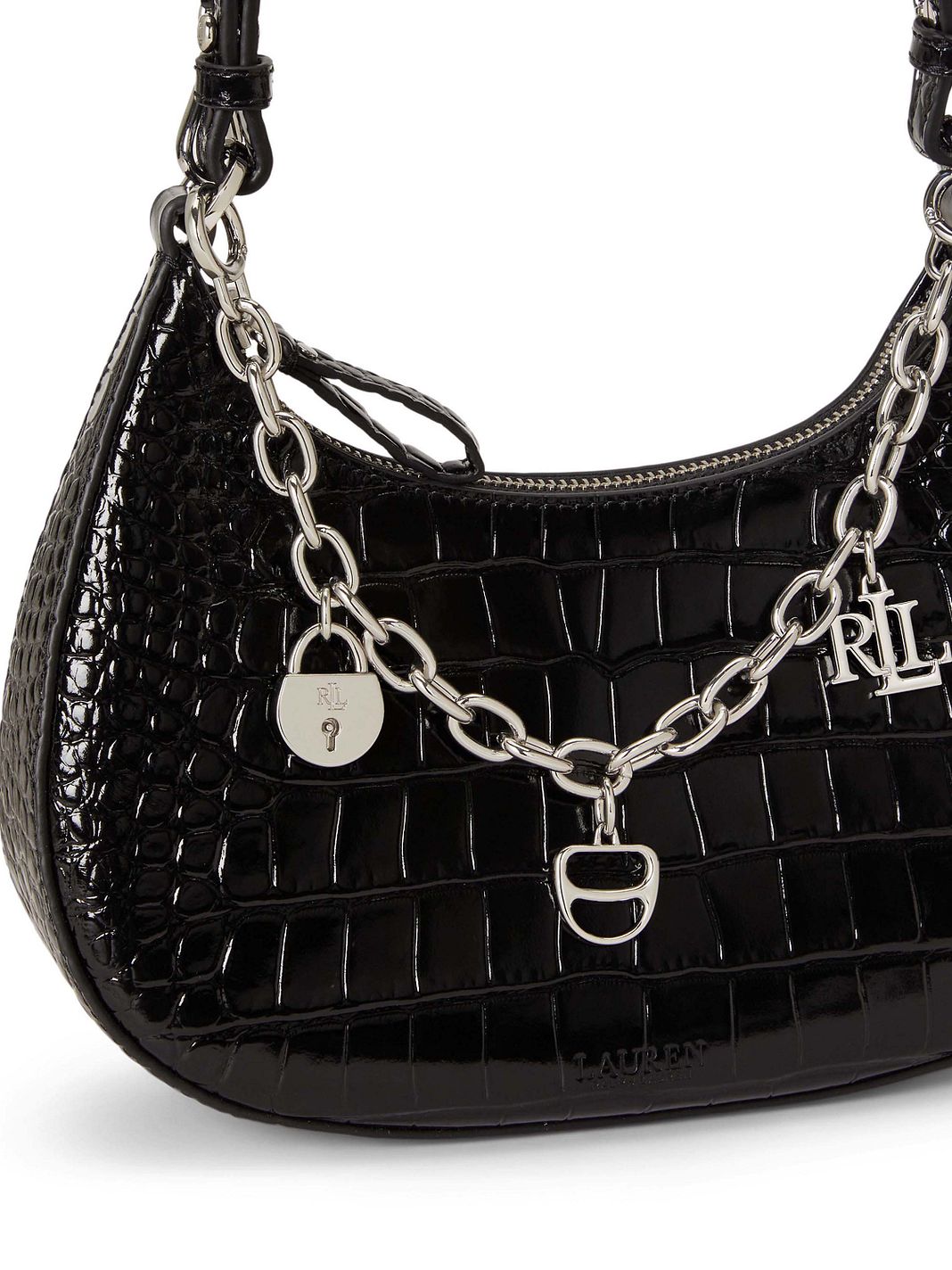Lauren Ralph Lauren Marcy Olkalaukku Nahka 23.5 cm Lauren Ralph Lauren Marcy Olkalaukku Nahka 23.5 cm