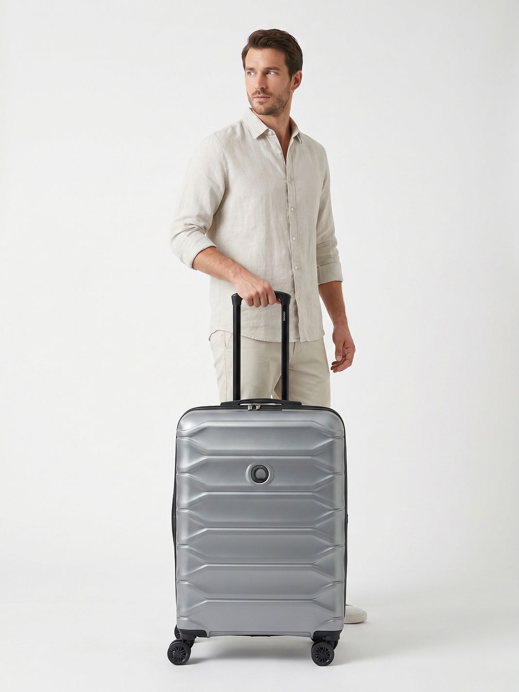 Delsey Paris Meteor 4 ruedas Trolley 68 cm Con asa expansible Delsey Paris Meteor 4 ruedas Trolley 68 cm Con asa expansible