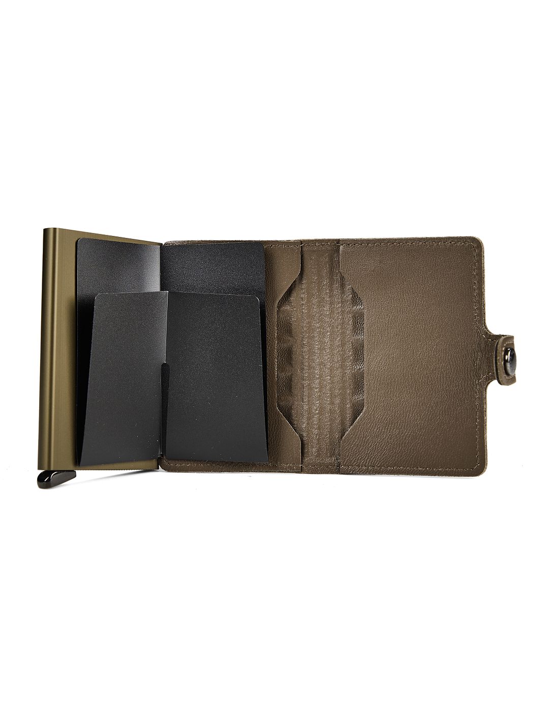 Secrid Miniwallet Custodia per carta di credito Protezione RFID Vera Pelle 6.5 cm Secrid Miniwallet Custodia per carta di credito Protezione RFID Vera Pelle 6.5 cm