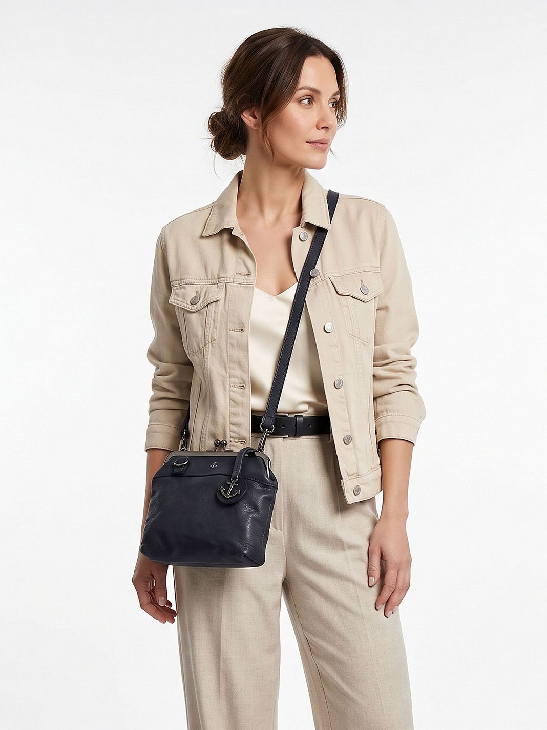 Harbour 2nd Rosalie Crossbody-väska Läder 21 cm