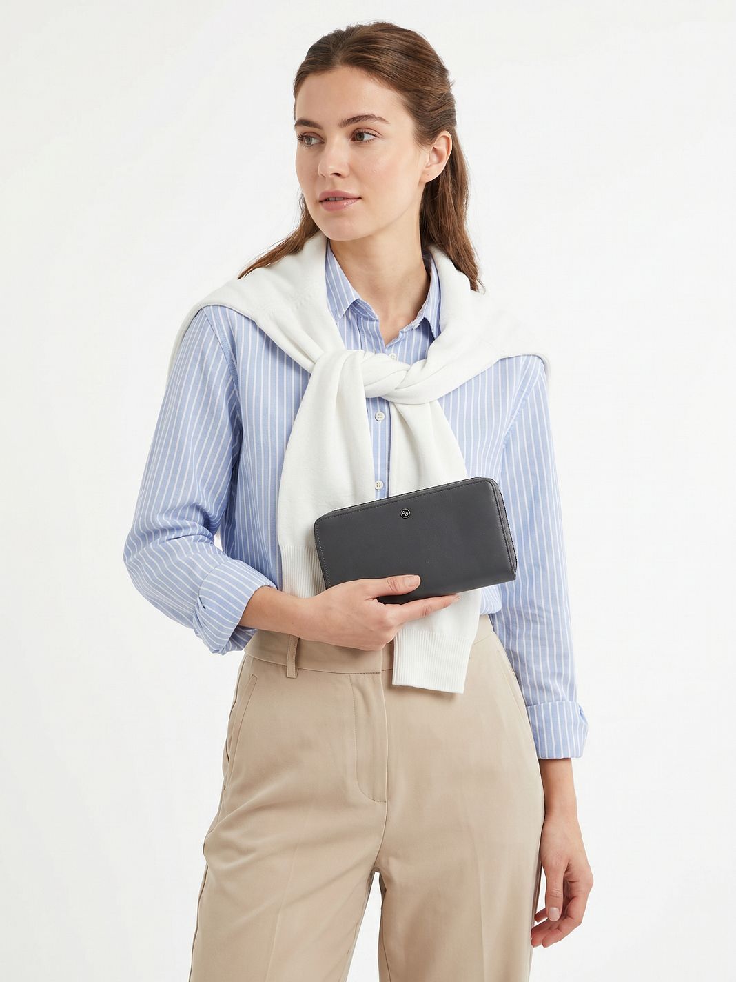 Mandarina Duck Downtown Lompakko RFID-suoja Nahka 19.5 cm