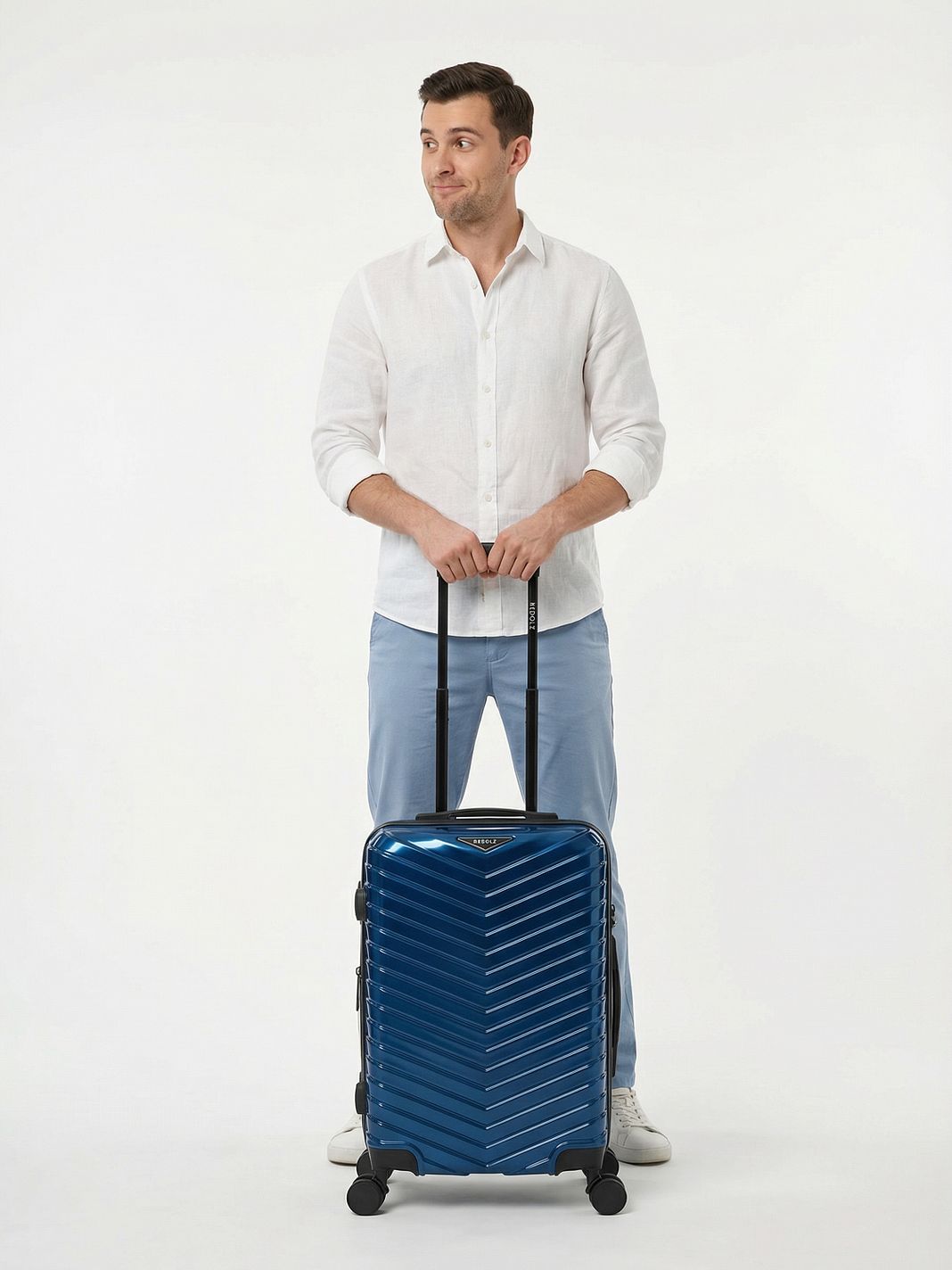 Redolz Essentials 18 4 ruote Trolley cabina 55 cm espandibile Redolz Essentials 18 4 ruote Trolley cabina 55 cm espandibile
