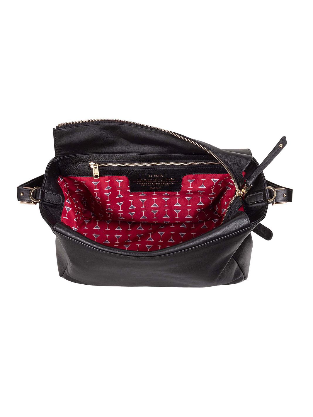 DuDu Bolso para hombre Piel natural 30 cm