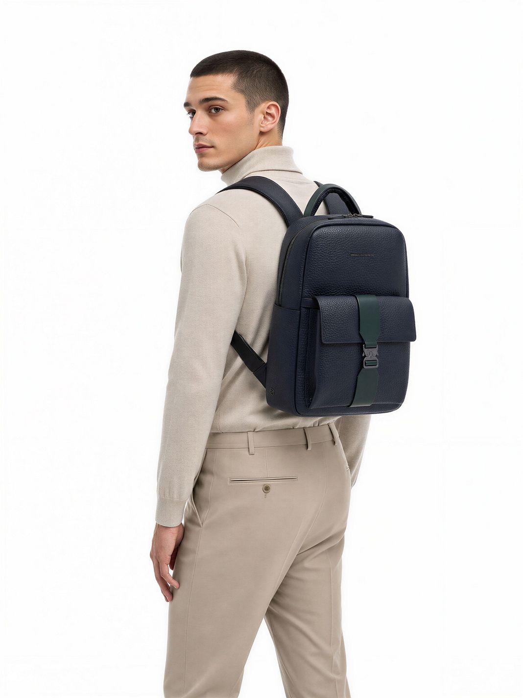 Piquadro Materia Denní batoh Kůže 48 cm Kapsa na notebook