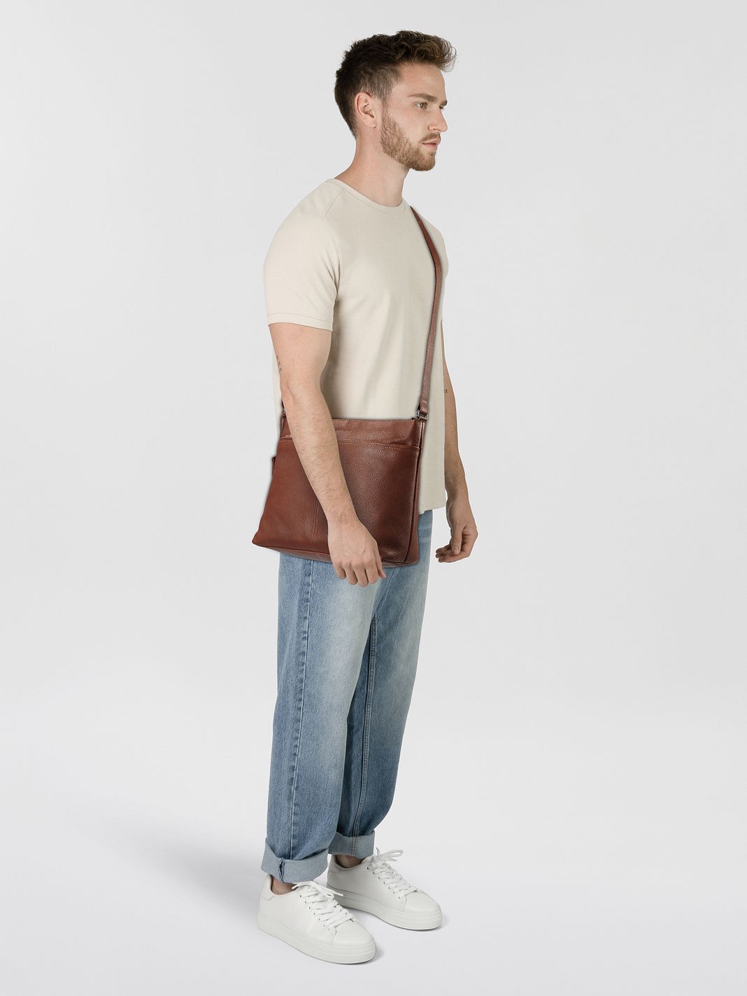 Burkely Antique Avery Borsa a tracolla Vera Pelle 30 cm Burkely Antique Avery Borsa a tracolla Vera Pelle 30 cm