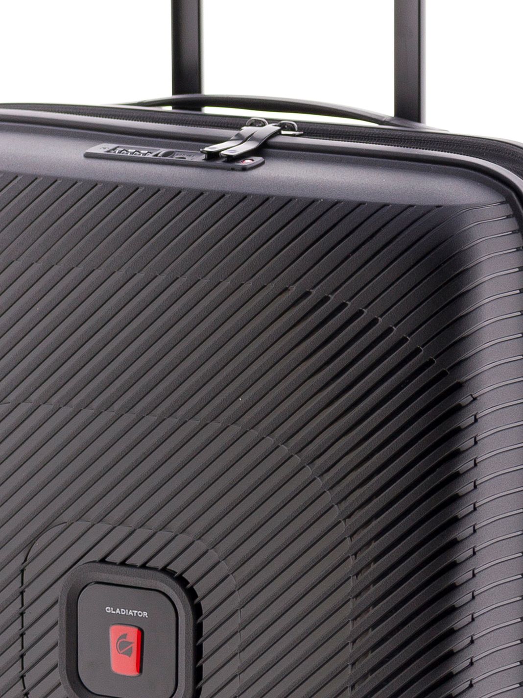 Gladiator 2800 4 ruedas Maleta de cabina 55 cm Con asa expansible