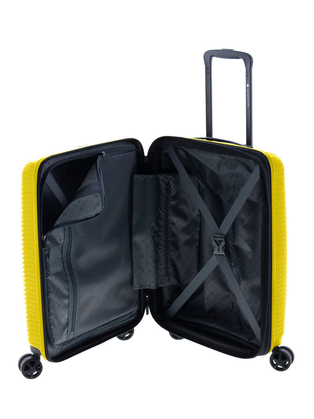 Gladiator 2800 4 ruote Trolley cabina 55 cm espandibile