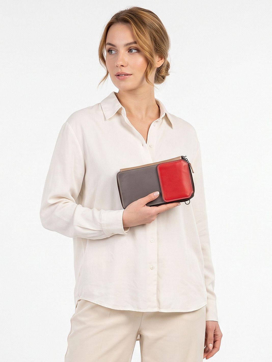 Mywalit Cartera Piel natural 11 cm