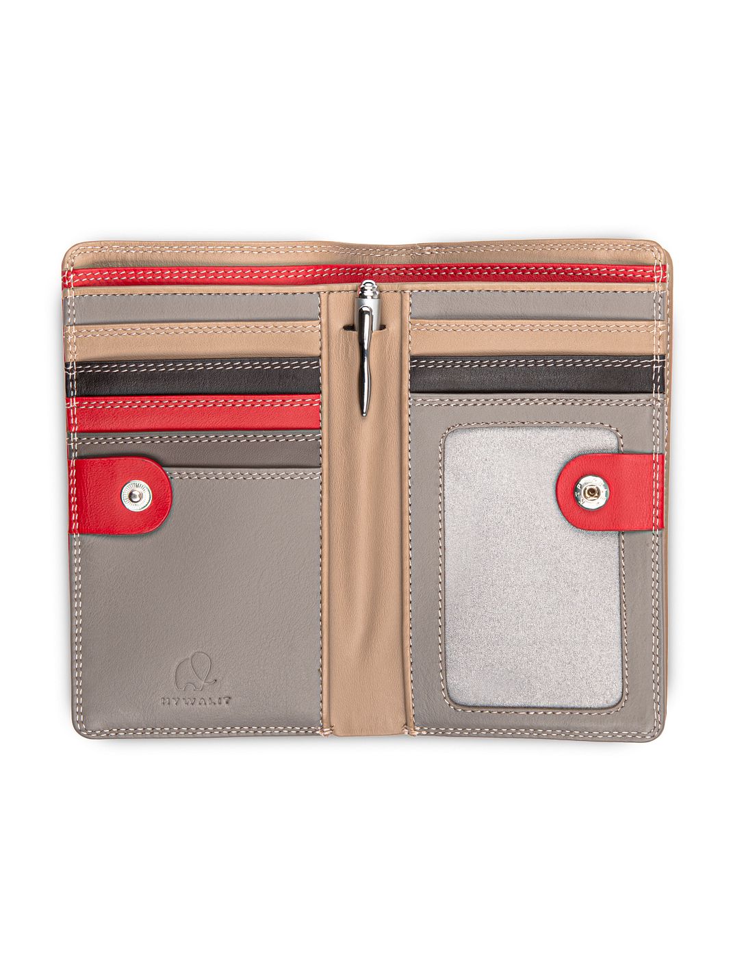 Mywalit Cartera Bloqueo RFID Piel natural 8 cm