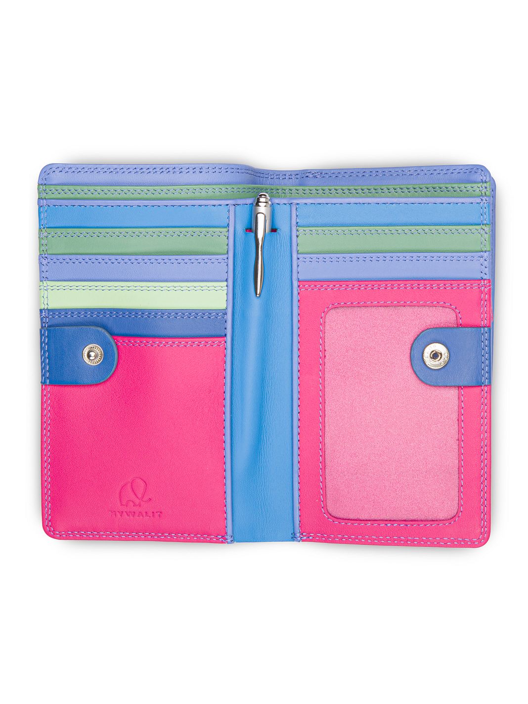 Mywalit Portafoglio Protezione RFID Vera Pelle 8 cm Mywalit Portafoglio Protezione RFID Vera Pelle 8 cm