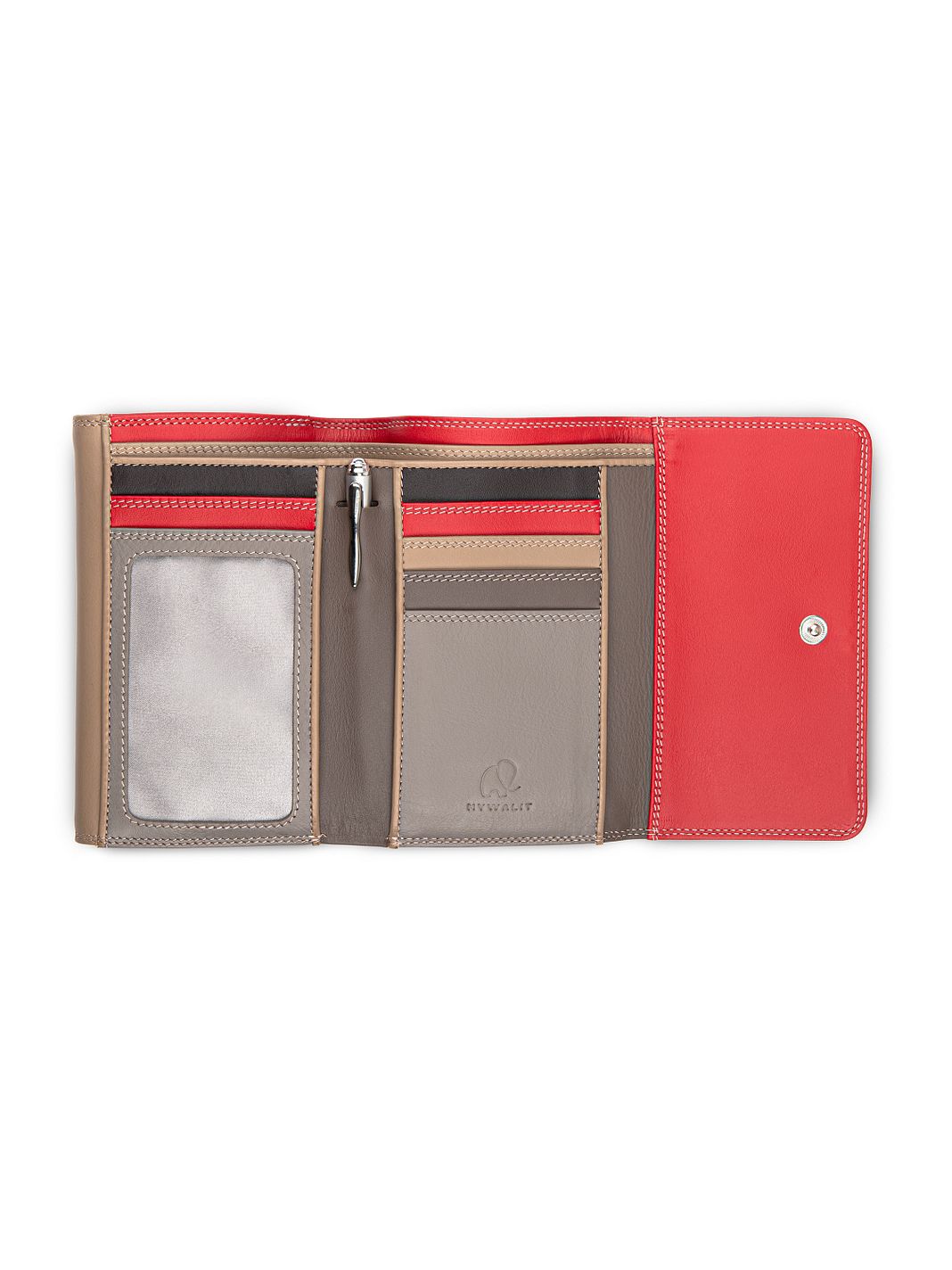 Mywalit Cartera Piel natural 13 cm Mywalit Cartera Piel natural 13 cm