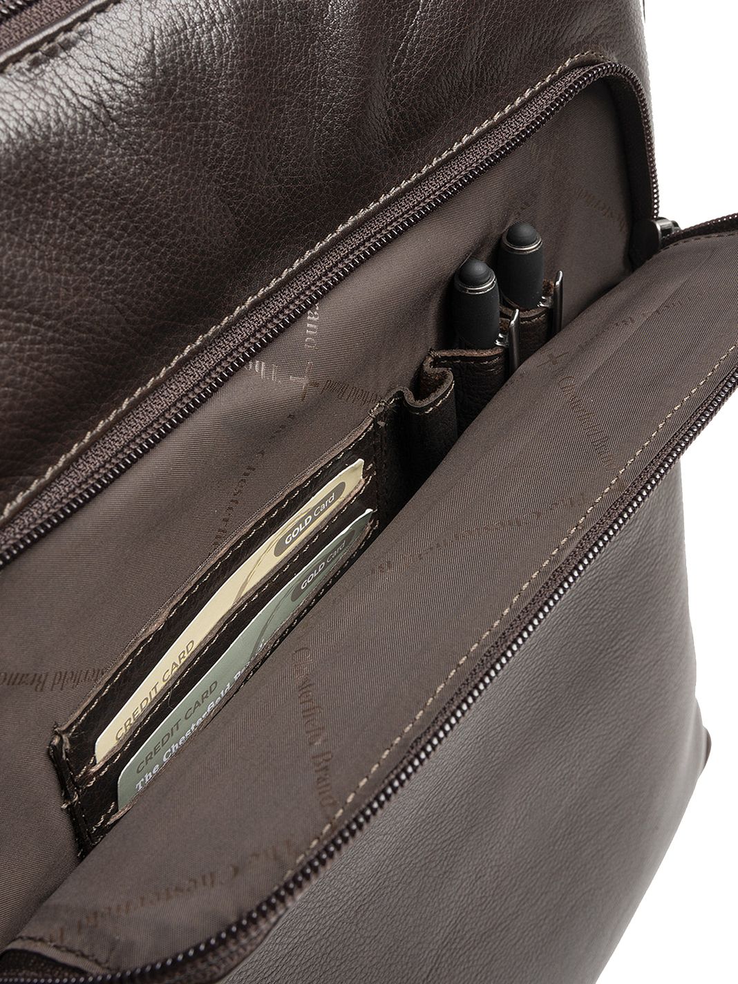 The Chesterfield Brand Rosverra Dagsryggsäck Läder 33 cm Laptopfack