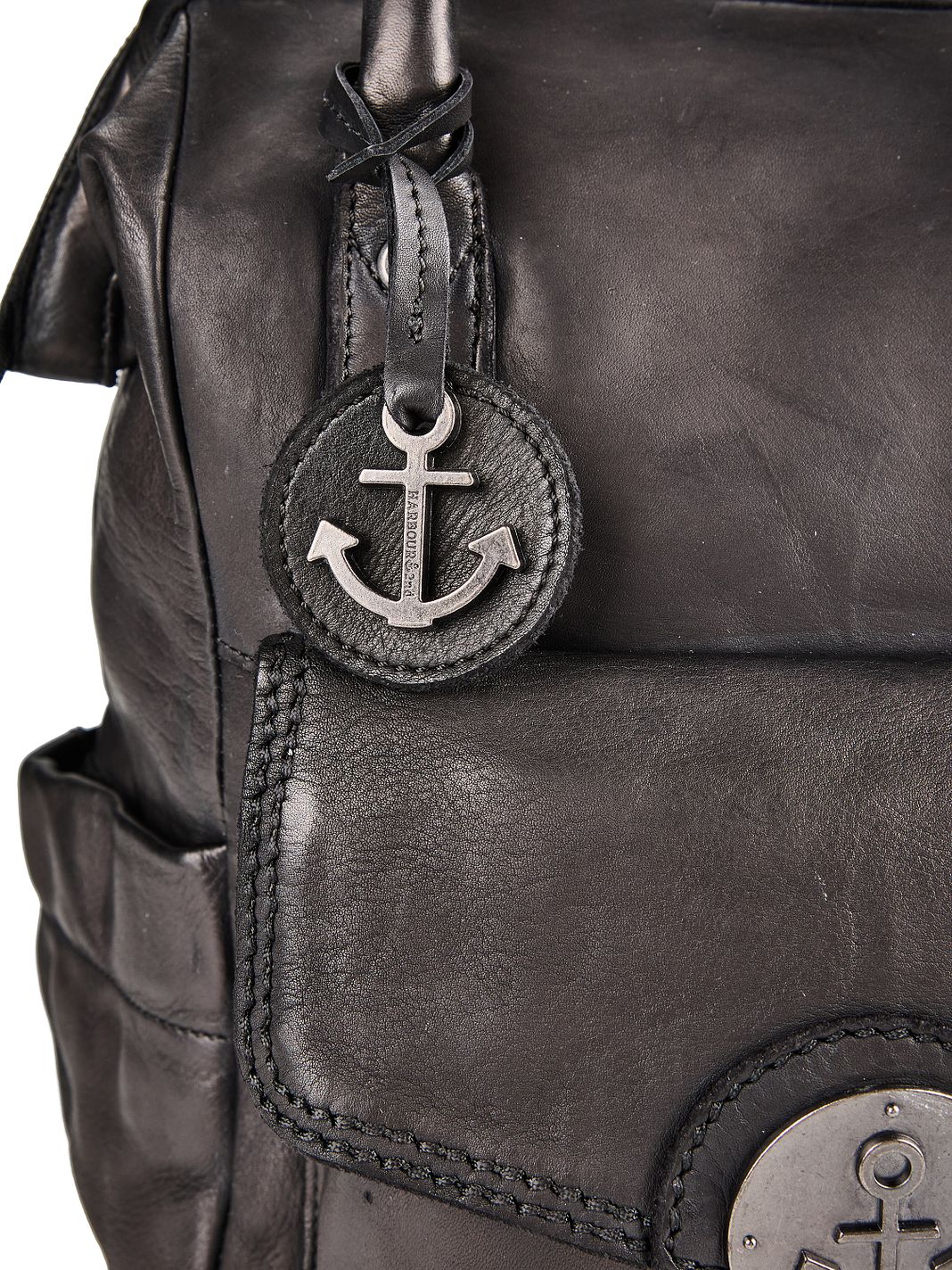 Harbour 2nd Anchor Love Dagsryggsäck Läder 34 cm