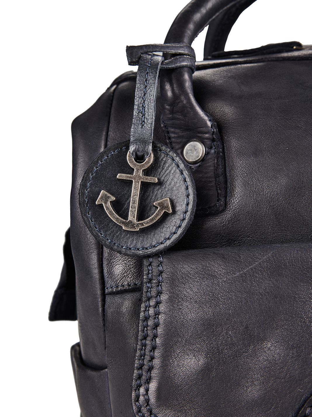 Harbour 2nd Anchor Love Dagsryggsäck Läder 34 cm
