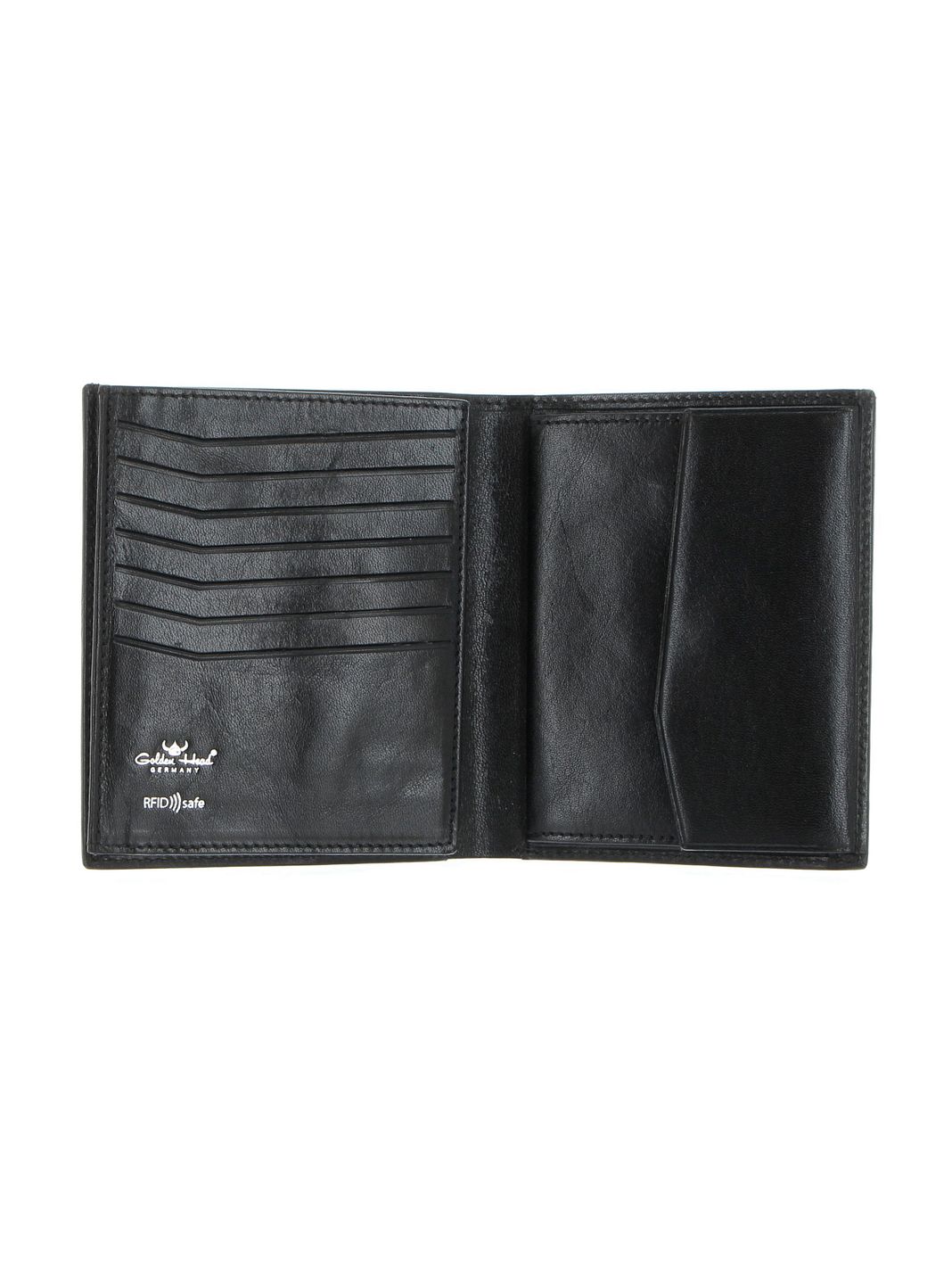 Golden Head Colorado Portafoglio Protezione RFID Vera Pelle 12 cm Golden Head Colorado Portafoglio Protezione RFID Vera Pelle 12 cm
