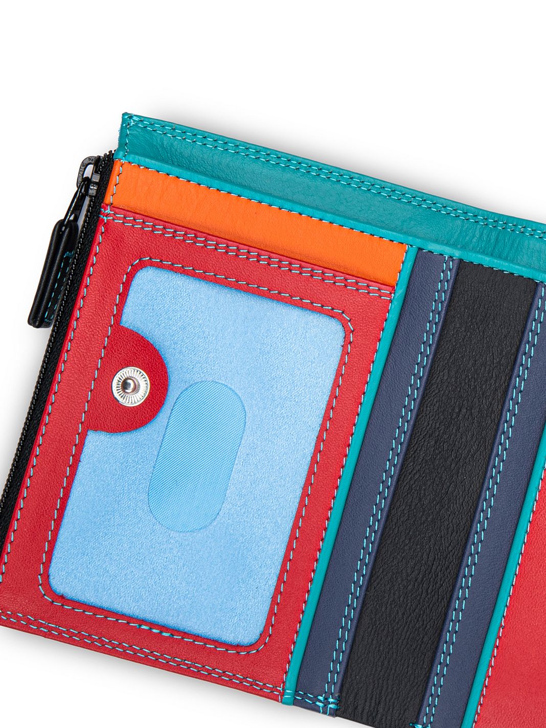 Mywalit Portafoglio Protezione RFID Vera Pelle 9 cm